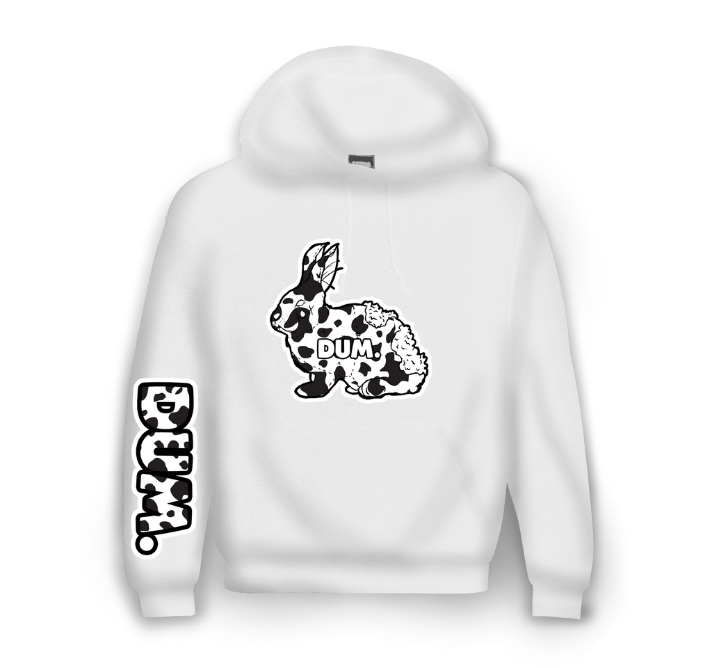 DUM COW CAMO HOODIE