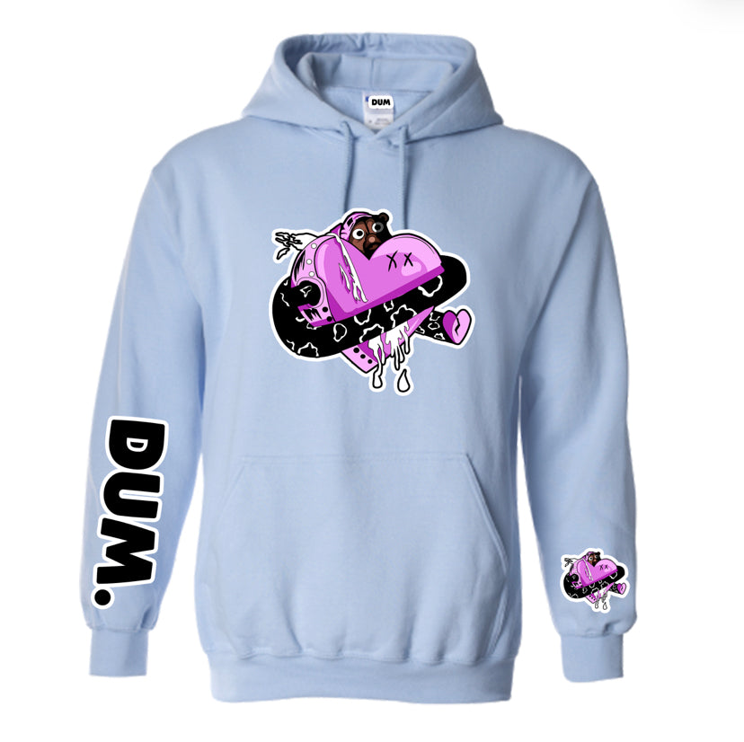 PINK DUMLOVE HOODIE