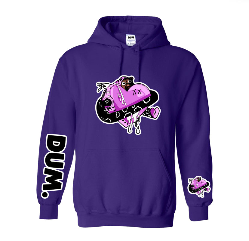 PINK DUMLOVE HOODIE