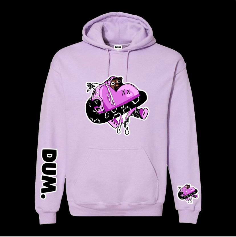 PINK DUMLOVE HOODIE