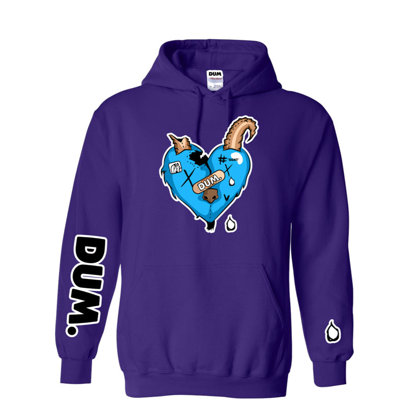 BABYBLUE GOAT LOVE HOODIE