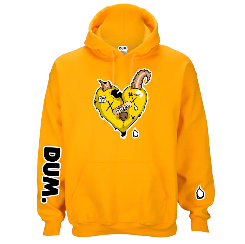 YELLOW GOAT LOVE HOODIE
