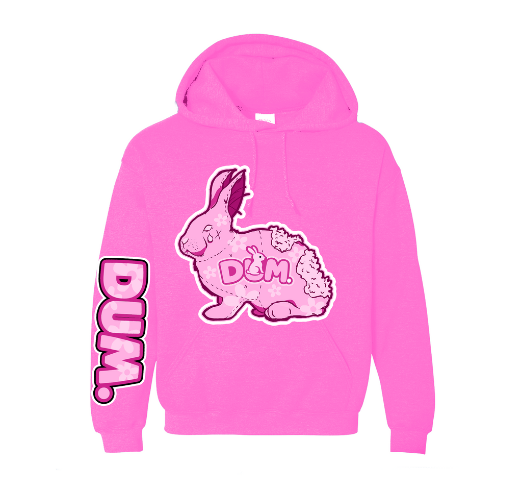 PINK SUNFLOWER DUM HOODIE