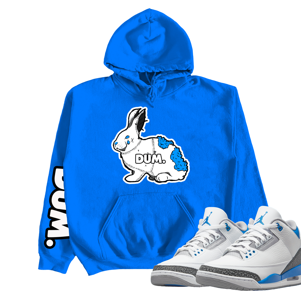 DUM 3 RACER BLUE HOODIE