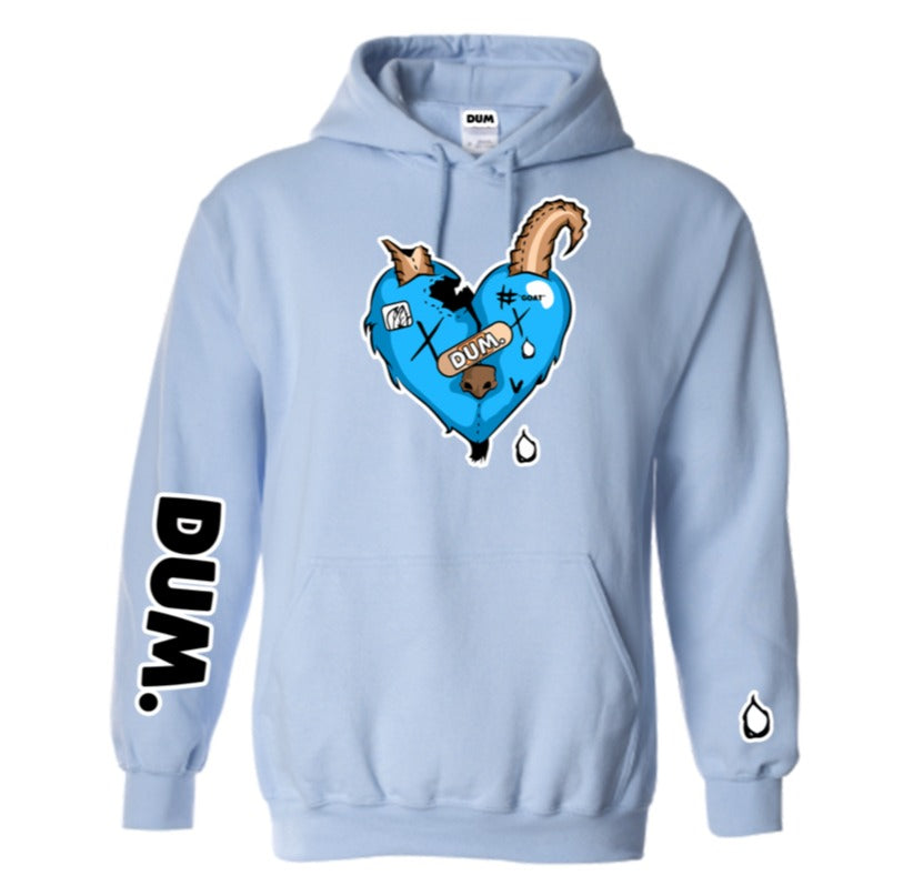 BABYBLUE GOAT LOVE HOODIE