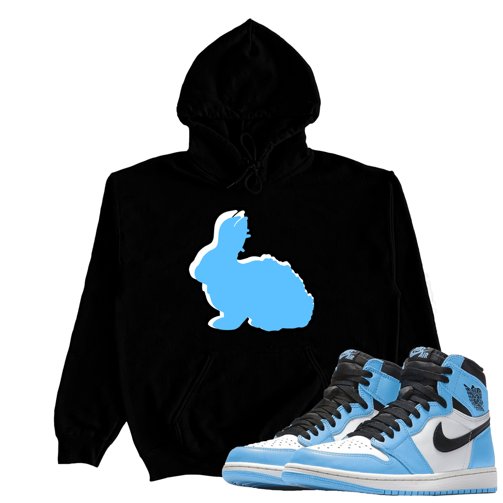 DUM EMBLEM X RETRO 1S UNIVERSITY BLUE HOODIE