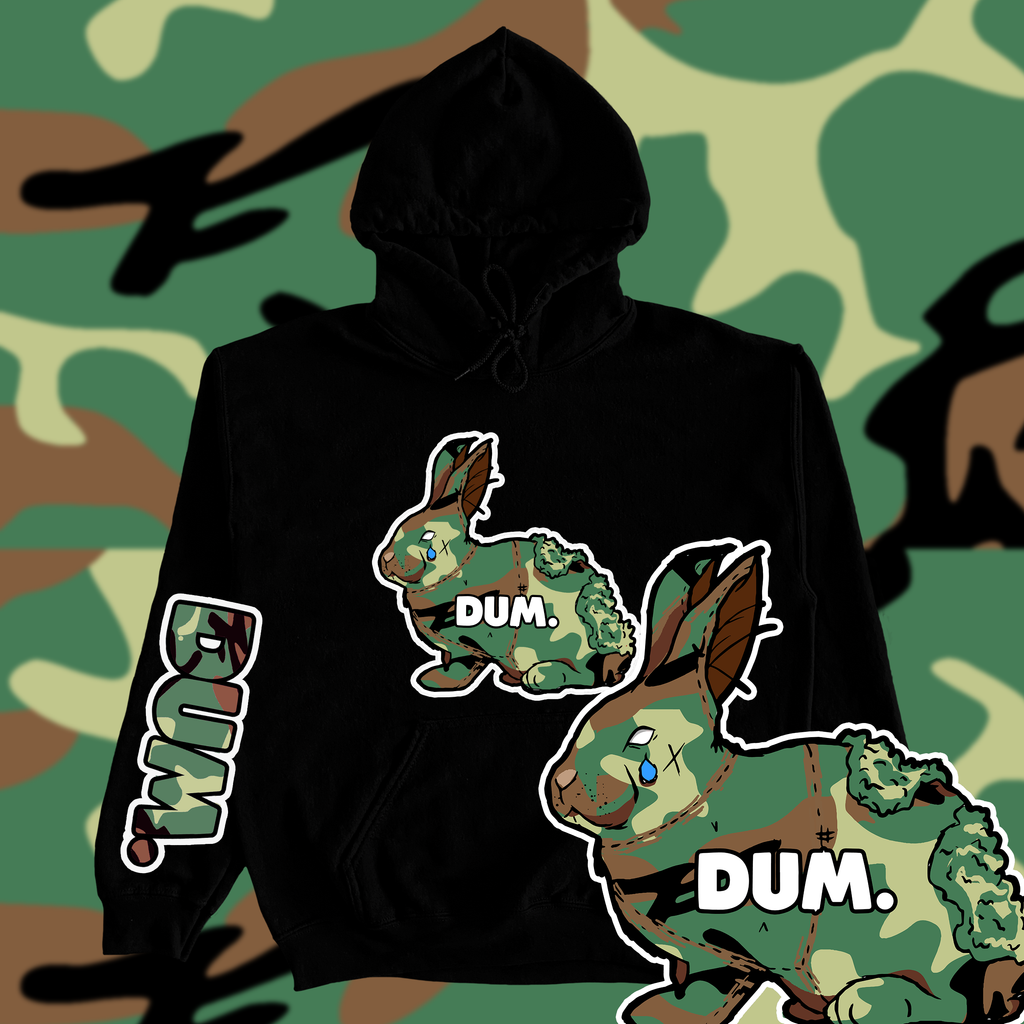 GREEN OG DUM CAMO HOODIE