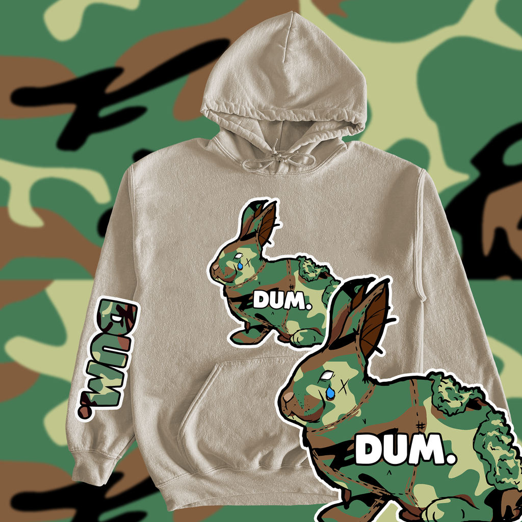 GREEN OG DUM CAMO HOODIE