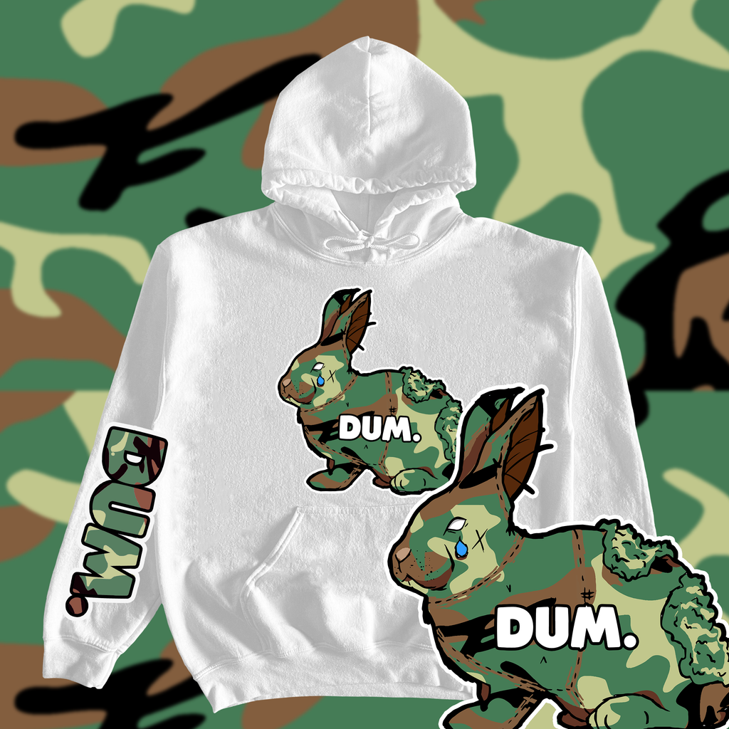 GREEN OG DUM CAMO HOODIE