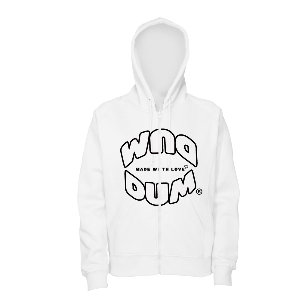 MADE WITH LOVE ZIPUP HOODIE