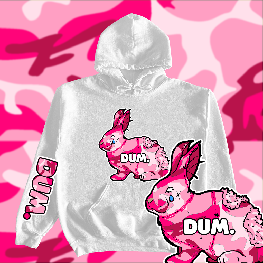 PINK OG DUM CAMO HOODIE