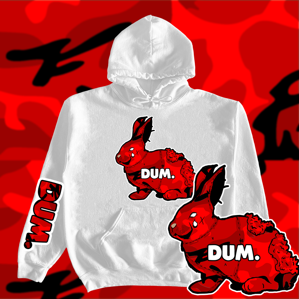 RED OG DUM CAMO HOODIE