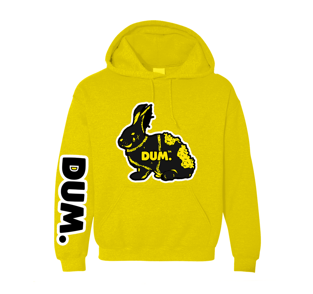 YELLOW DUM RAB HOODIE